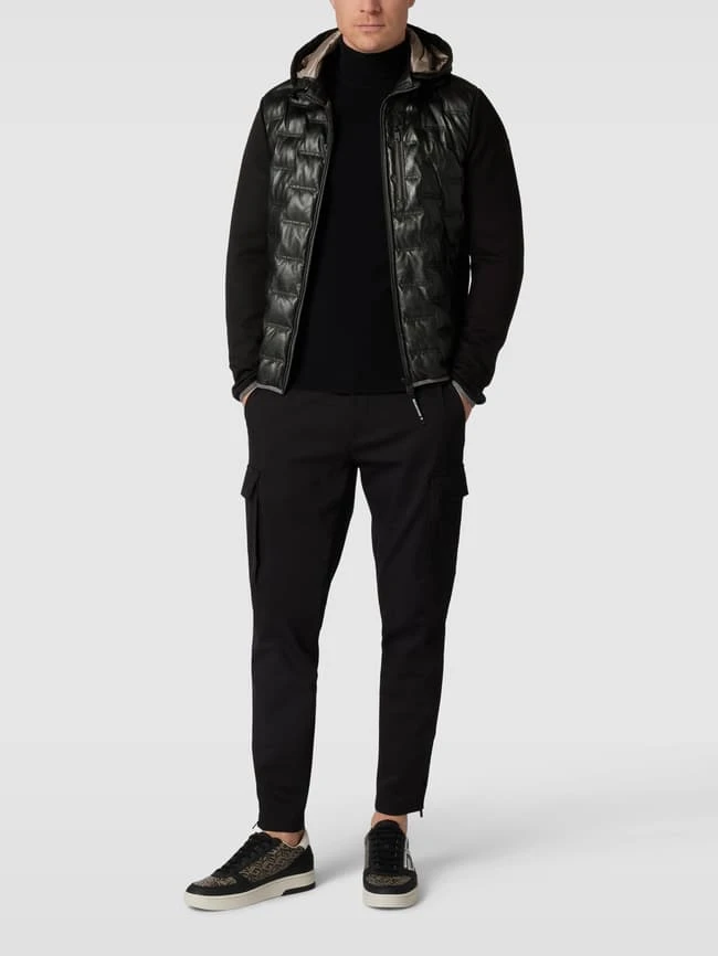 Milestone Lederjacke Mit Abnehmbarer Kapuze Modell 'Cassian' - Schwarz 3 Milestone Lederjacke Mit Abnehmbarer Kapuze Modell 'Cassian' - Schwarz