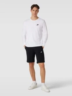 Nike Shorts Mit Label-Details - Schwarz