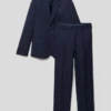 Standar Anzug Mit Weste Im Set - Marineblau