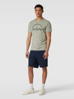 Jack & Jones T-Shirt Mit Rundhalsausschnitt Modell 'ACE' - Hellgrau