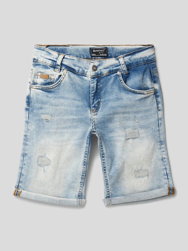 Blue Effect Jeansshorts Mit Stretch-Anteil Modell 'Boys Jean Short' - Hellblau 3 Blue Effect Jeansshorts Mit Stretch-Anteil Modell 'Boys Jean Short' - Hellblau