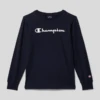 CHAMPION Longsleeve Mit Label-Print - Marineblau -Beliebt Bekleidungsgeschäft 6p7kajhoad34ec26691j0dac74rkgia49cqj2ca16t836hi685356daj919j0ji38t54eia3955k2cag6p3j0db571i3ad9m64p30d1k65im2e32cdi38cb3cgsm8dj46pgj0co