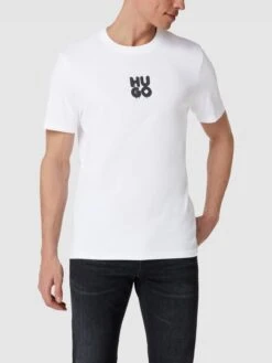HUGO T-Shirt Mit Label-Print Modell 'Decali' - Weiß -Beliebt Bekleidungsgeschäft 6p7kgjpia98koc9mah54ekii60s30dih6l8l6jhlad55alib6la3cjpha8qksdqm9spksgi5a52jahq28d3j2c31ccoj8ohk69h3cp1kcdij0ohl6so38c9j6hgj0o9hccq64dg