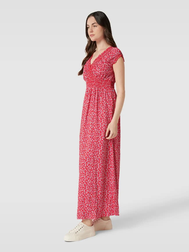 Apricot Maxikleid Aus Viskose Mit Allover-Muster - Rot 3 Apricot Maxikleid Aus Viskose Mit Allover-Muster - Rot