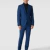 HUGO Anzug Mit Feinem Muster Modell 'Arti' - Marineblau