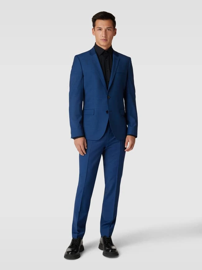 HUGO Anzug Mit Feinem Muster Modell 'Arti' - Marineblau 3 HUGO Anzug Mit Feinem Muster Modell 'Arti' - Marineblau