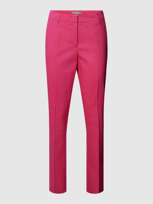 Christian Berg Woman Selection Stoffhose Mit Bügelfalten Modell 'Zigarette' - Pink 4 Christian Berg Woman Selection Stoffhose Mit Bügelfalten Modell 'Zigarette' - Pink – Bild 2