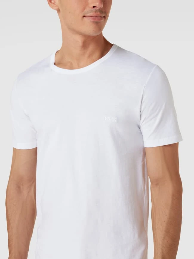 BOSS T-Shirt Mit Label-Stitching Im 3er-Pack Modell 'Classic' - Weiß 5 BOSS T-Shirt Mit Label-Stitching Im 3er-Pack Modell 'Classic' - Weiß – Bild 3