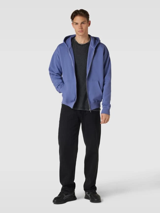 Pegador Oversized Sweatjacke Mit Kapuze Modell 'Logo' - Flieder 3 Pegador Oversized Sweatjacke Mit Kapuze Modell 'Logo' - Flieder