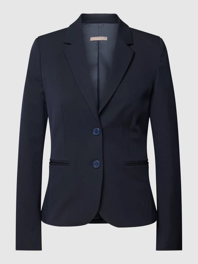 Christian Berg Woman Selection Blazer Mit Paspeltaschen - Marineblau 3 Christian Berg Woman Selection Blazer Mit Paspeltaschen - Marineblau