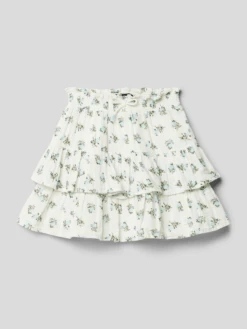 Basefield Rock In Stufen-Look - Weiß