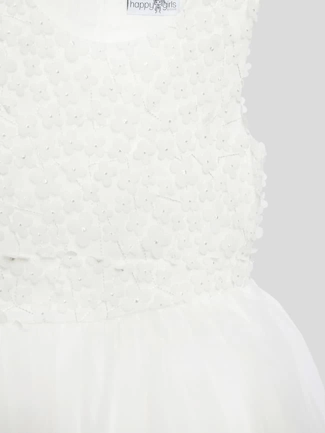 Happy Girls Kommunionskleid Mit Spitzenbesatz - Ecru 4 Happy Girls Kommunionskleid Mit Spitzenbesatz - Ecru – Bild 2