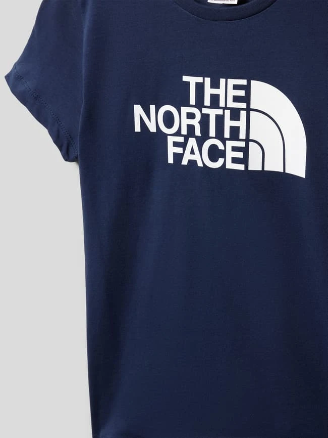 The North Face T-Shirt Mit Label-Print Modell 'EASY' - Marineblau 4 The North Face T-Shirt Mit Label-Print Modell 'EASY' - Marineblau – Bild 2