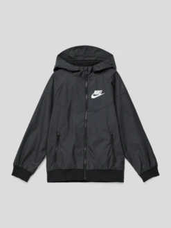 Nike Jacke Mit Colour-Blocking-Design - Schwarz