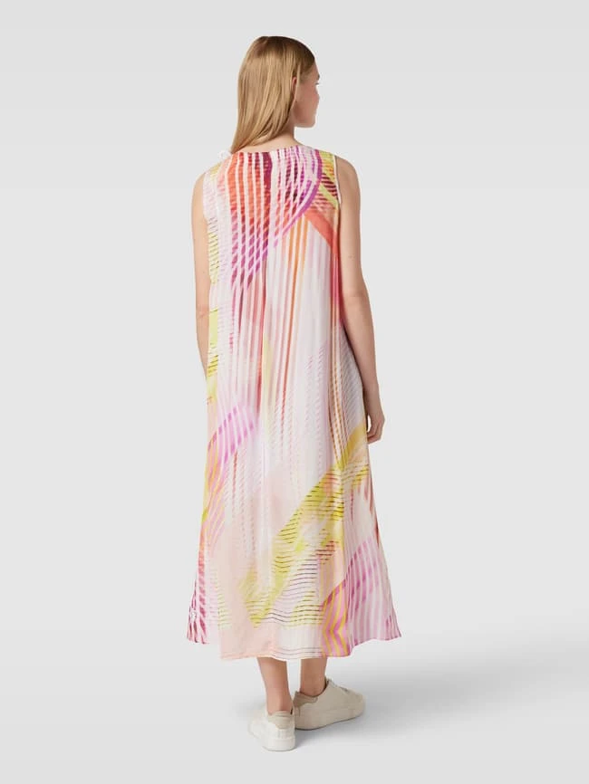 Marc Cain Blusenkleid Mit Allover-Muster - Rosa 7 Marc Cain Blusenkleid Mit Allover-Muster - Rosa – Bild 5