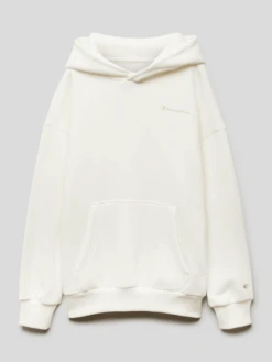 CHAMPION Hoodie Mit Känguru-Tasche Modell 'Rochester' - Offwhite