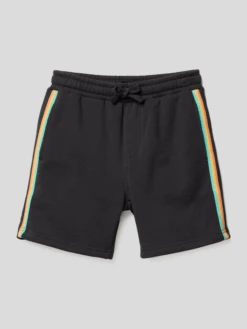 Rip Curl Sweatshorts Mit Galonstreifen - Schwarz
