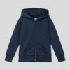 Jack & Jones Sweatjacke Mit Kapuze Modell 'BASIC' - Marineblau