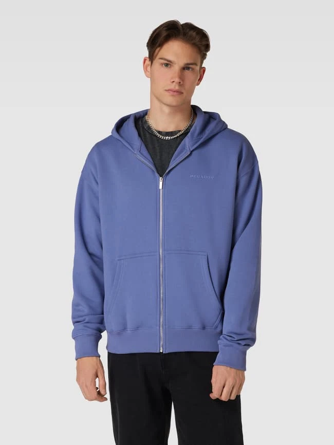 Pegador Oversized Sweatjacke Mit Kapuze Modell 'Logo' - Flieder 6 Pegador Oversized Sweatjacke Mit Kapuze Modell 'Logo' - Flieder – Bild 4