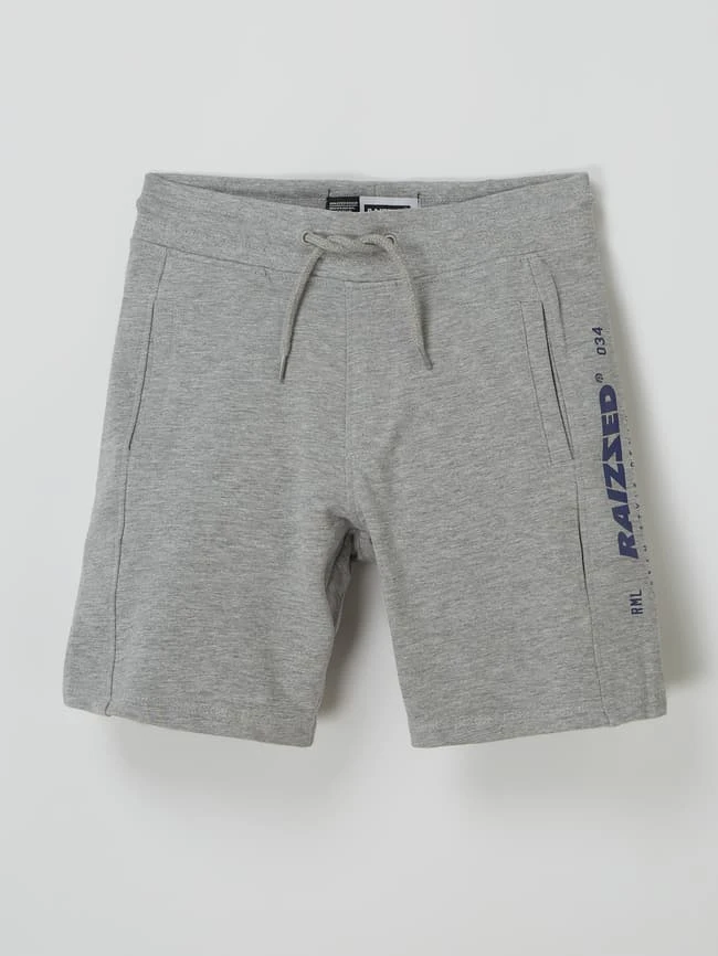 Raizzed Sweatshorts Mit Logo Modell 'Reims' - Hellgrau Meliert 3 Raizzed Sweatshorts Mit Logo Modell 'Reims' - Hellgrau Meliert