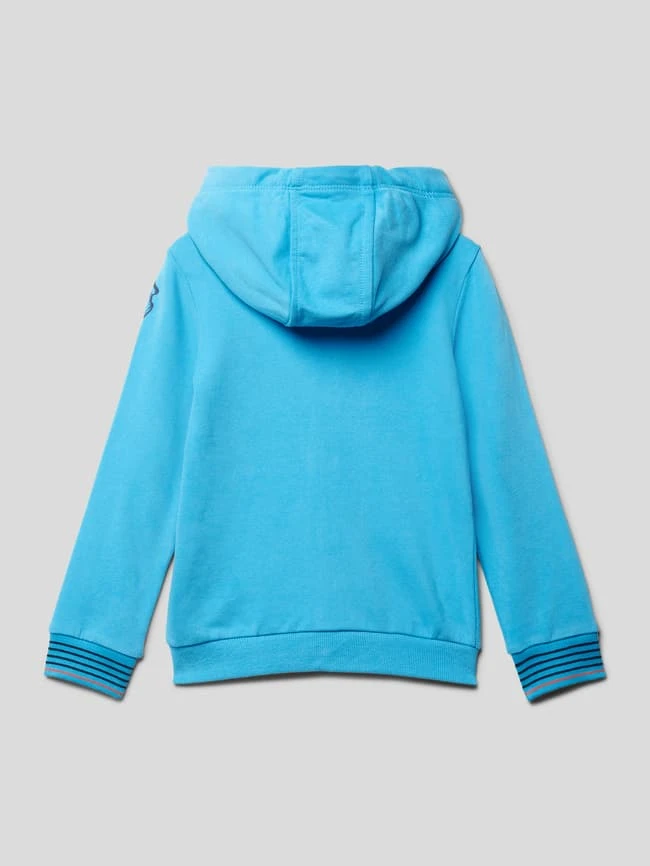 S.Oliver RED LABEL Sweatjacke Mit Motiv-Print - Türkis 5 S.Oliver RED LABEL Sweatjacke Mit Motiv-Print - Türkis – Bild 3