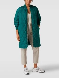 Marc O'Polo Denim Steppmantel Mit Strukturmuster - Bottle