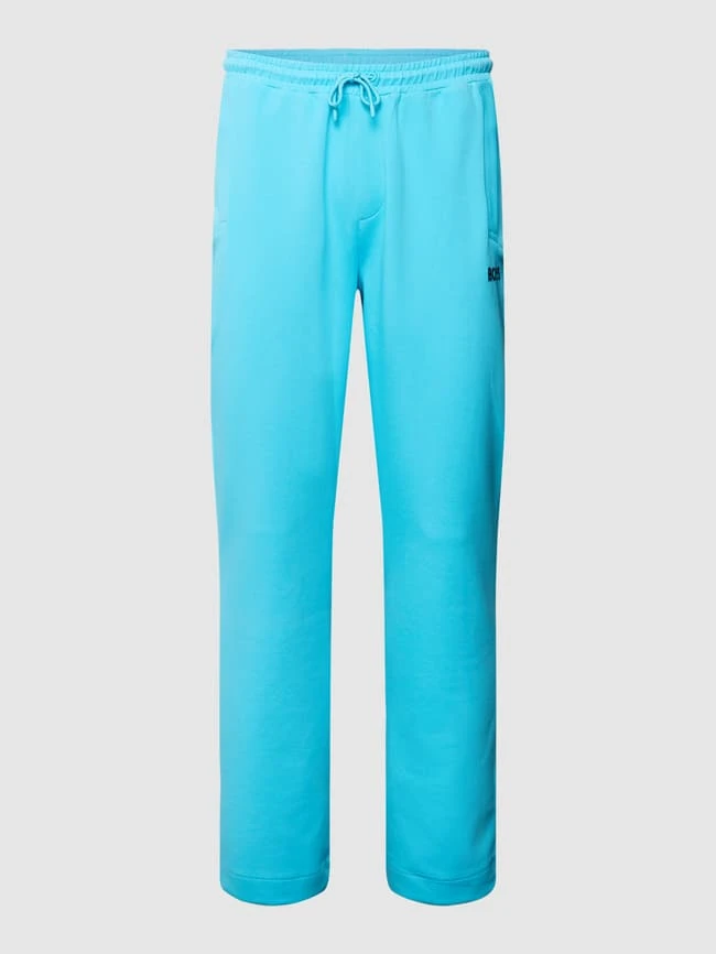 BOSS Green Sweatpants Mit Label-Stitching Modell 'Hadim' - Türkis 4 BOSS Green Sweatpants Mit Label-Stitching Modell 'Hadim' - Türkis – Bild 2
