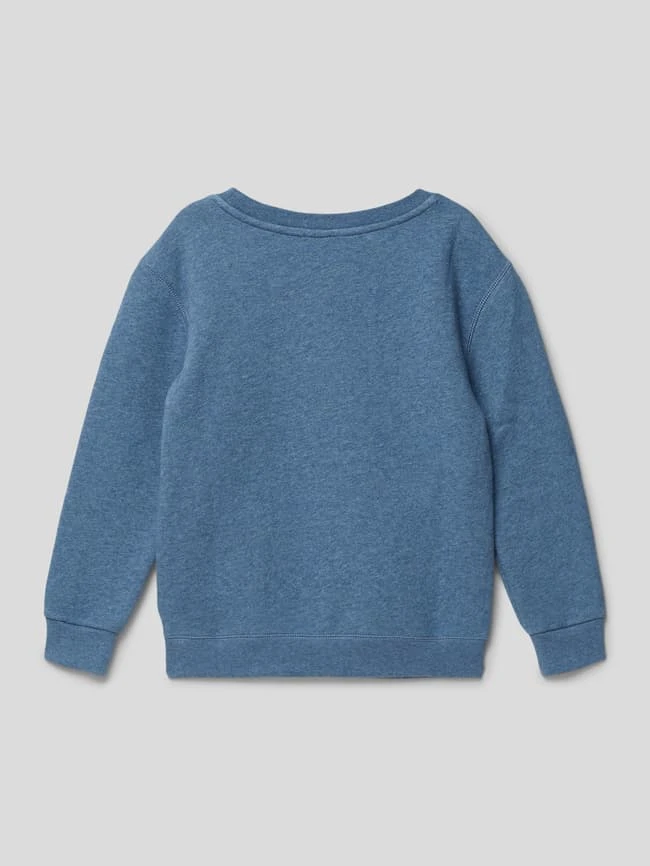 Polo Ralph Lauren Kids Sweatshirt In Melierter Optik - Rauchblau 5 Polo Ralph Lauren Kids Sweatshirt In Melierter Optik - Rauchblau – Bild 3