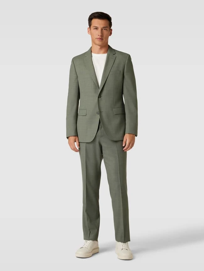 BOSS 2-Knopf-Sakko Mit Schurwoll-Anteil Modell 'Jasper' - Grün 3 BOSS 2-Knopf-Sakko Mit Schurwoll-Anteil Modell 'Jasper' - Grün