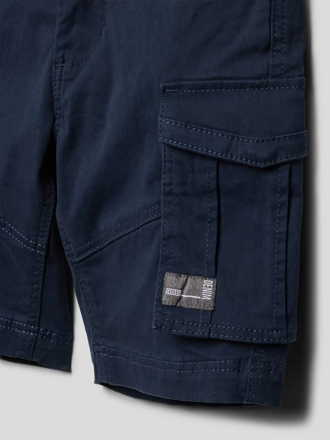 Name It Bermudas Mit Cargotaschen Modell 'RYAN' - Marineblau 4 Name It Bermudas Mit Cargotaschen Modell 'RYAN' - Marineblau – Bild 2