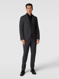 Cinque Anzug Mit Reverskragen - Anthrazit
