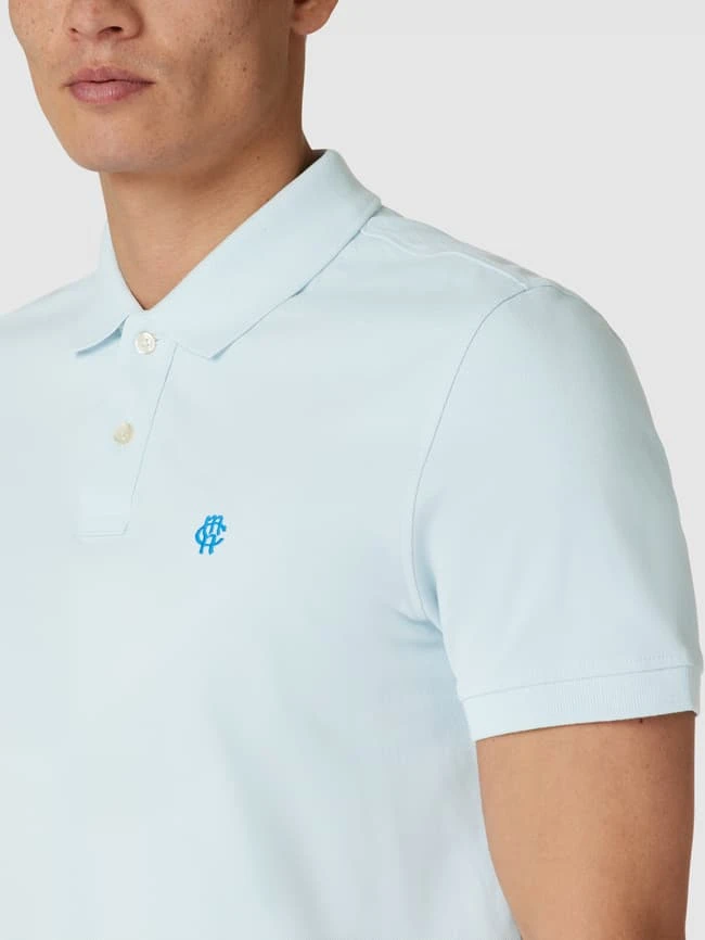 MCNEAL Poloshirt Mit Logo-Stitching - Hellblau 5 MCNEAL Poloshirt Mit Logo-Stitching - Hellblau – Bild 3