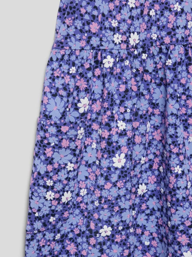 Name It Kleid Mit Streifenmuster Modell 'FANN' - Lila 4 Name It Kleid Mit Streifenmuster Modell 'FANN' - Lila – Bild 2