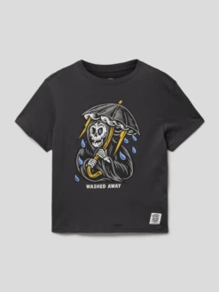 Element T-Shirt Mit Motiv-Print - Schwarz