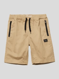 Name It Bermudas Mit Label-Patch - Beige
