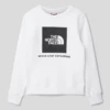 The North Face Sweatshirt Mit Label-Prints - Weiß