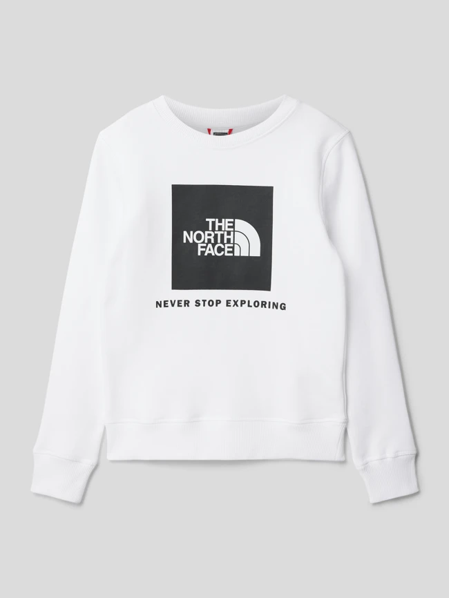 The North Face Sweatshirt Mit Label-Prints - Weiß 3 The North Face Sweatshirt Mit Label-Prints - Weiß