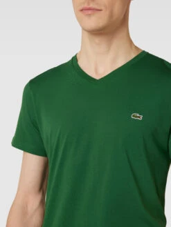 Lacoste T-Shirt Mit Label-Detail Modell 'Supima' - Grün -Beliebt Bekleidungsgeschäft 7564gl2b9srlck9j89akgihjah7jaea7956ksd1pa0r4shhk8t2k6ia96525akhga523ghqm918l6j1p68o30e9j60p6cc9ichgm2phk71imce1n70qm6d1nc5gm2phk68pm8e8
