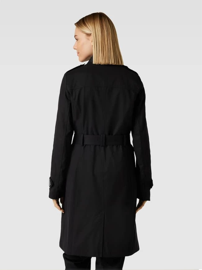 S.Oliver RED LABEL Trenchcoat Mit Umlegekragen - Schwarz 7 S.Oliver RED LABEL Trenchcoat Mit Umlegekragen - Schwarz – Bild 5