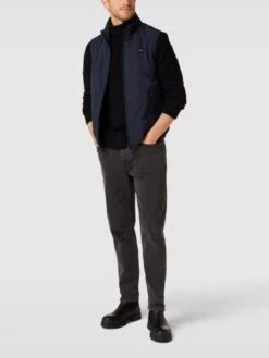 Paul&Shark Paul & Shark Weste Mit Logo-Patch - Marineblau