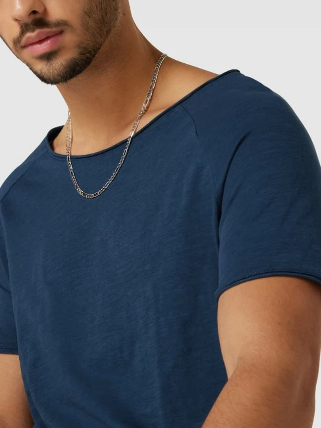 REVIEW T-Shirt Mit Rundhalsausschnitt - Dunkelblau 5 REVIEW T-Shirt Mit Rundhalsausschnitt - Dunkelblau – Bild 3