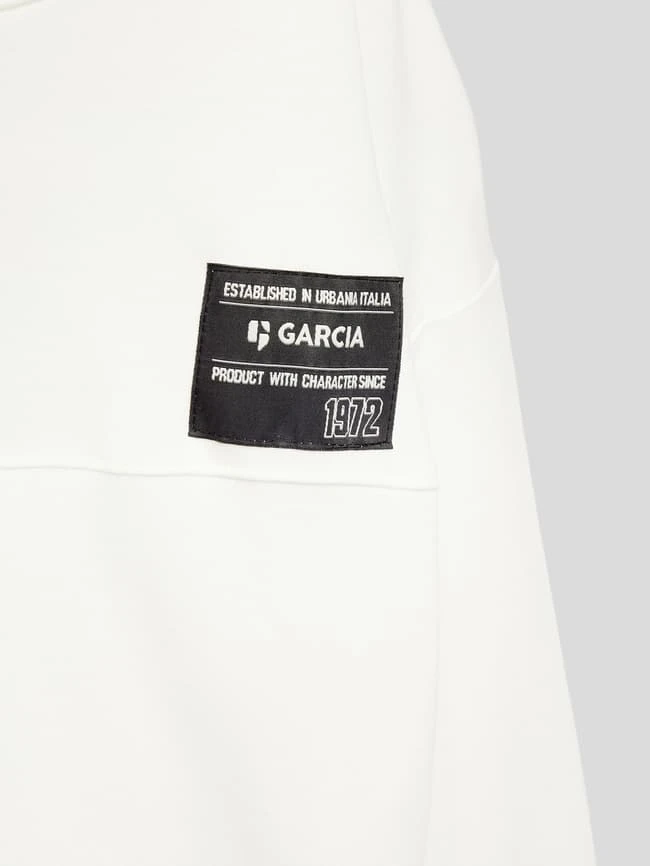 Garcia Sweatshirt Mit Label-Patch - Offwhite 4 Garcia Sweatshirt Mit Label-Patch - Offwhite – Bild 2