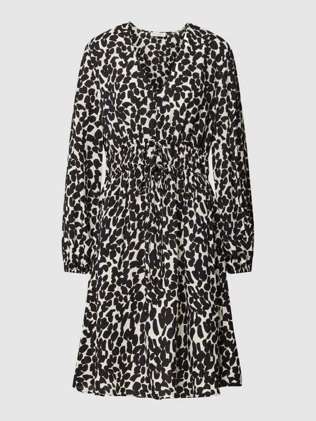 Marc O'Polo Minikleid Mit Allover-Muster - Schwarz 4 Marc O'Polo Minikleid Mit Allover-Muster - Schwarz – Bild 2