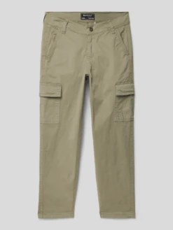 Blue Effect Wide Leg Cargohose Mit Stretch-Anteil - Schilf