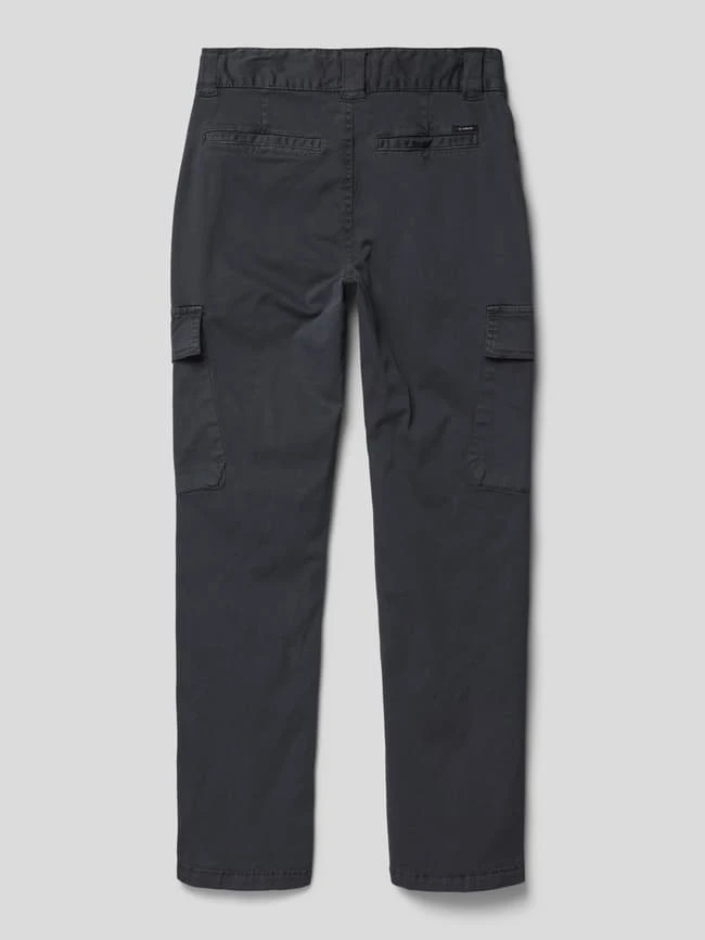 Garcia Cargohose Mit Label-Patch - Dunkelgrau 5 Garcia Cargohose Mit Label-Patch - Dunkelgrau – Bild 3