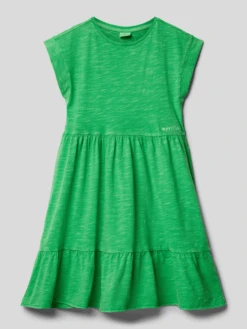 S.Oliver RED LABEL Kleid Mit Volantsaum - Grün