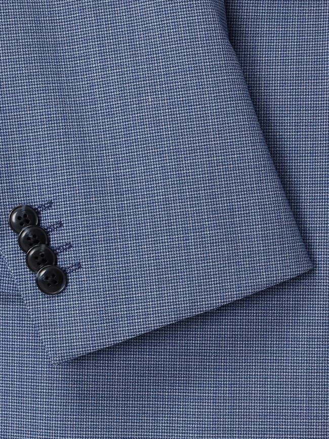 Christian Berg Men 2-Knopf-Sakko Mit Stretch-Anteil - Blau 4 Christian Berg Men 2-Knopf-Sakko Mit Stretch-Anteil - Blau – Bild 2