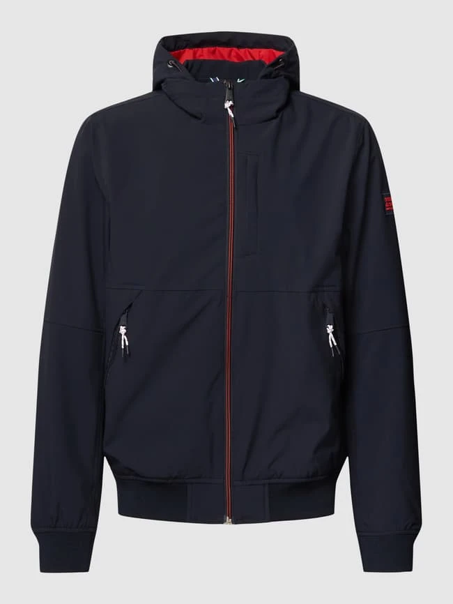 Scotch & Soda Jacke Mit Label-Patch - Marineblau 4 Scotch & Soda Jacke Mit Label-Patch - Marineblau – Bild 2