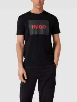 HUGO T-Shirt Mit Label-Print Modell 'DULIVE222' - Schwarz -Beliebt Bekleidungsgeschäft 88p4me276cqjcca165b38k239oq4uhq58d130ji2a5a4ol2j95b42e9h69230ia59d334j2f6so38iq29p3j2ob36dgjgeb4ccpj0p1k6sp3ge1iccr32dhgccpj6cb6c8s64d8