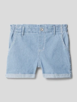 Name It Jeansshorts Aus Baumwolle Mit Streifenmuster Modell 'BELLA' - Jeans